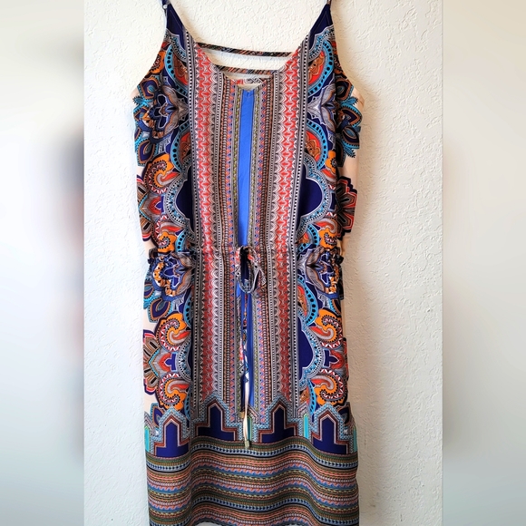 Size 4 Lucy and Laurel summer boho dress. - Picture 3 of 10